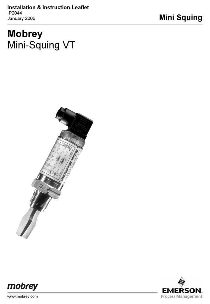 Mobrey Mini-Squing VT Installation instructions manual