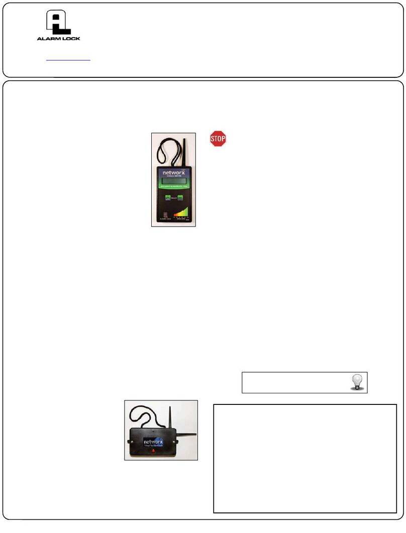 Alarm Lock AL-NSM user guide