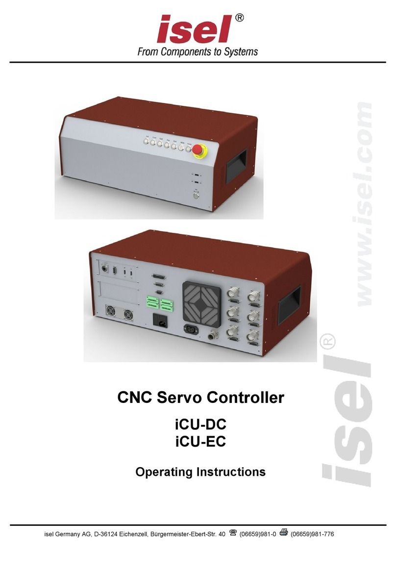 Isel iCU-DC operating instructions