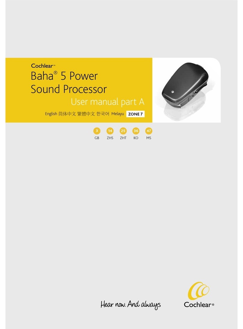 Cochlear Baha 5 Power user manual