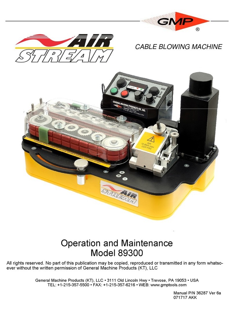 GMP Air Stream 89300 Installation guide