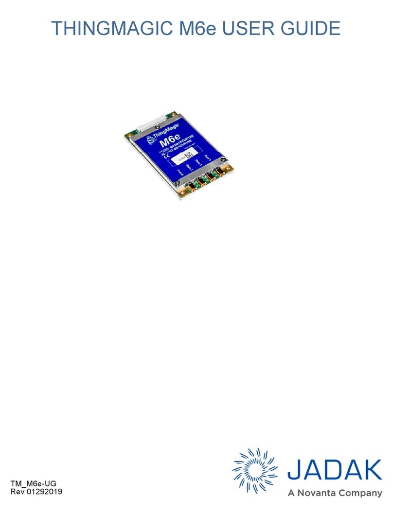 Jadac THINGMAGIC M6e user guide