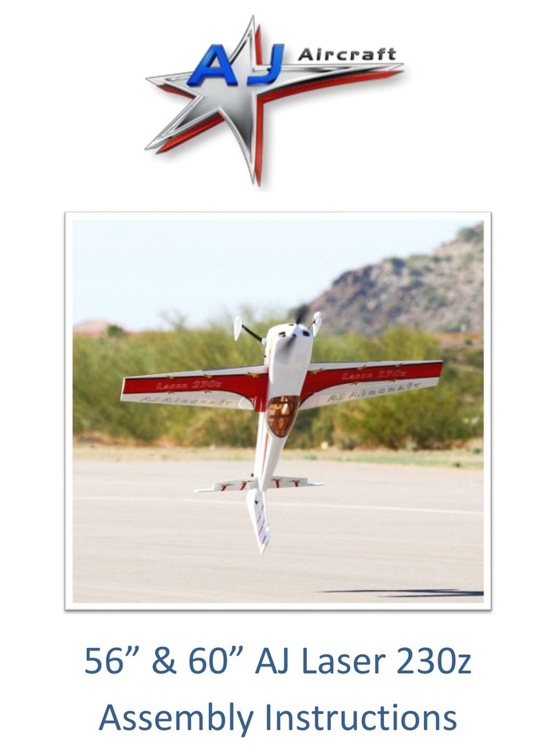 AJ Aircraft Laser 230z Assembly instructions