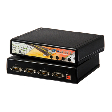 SeaLevel SeaLINK+4/485 User manual