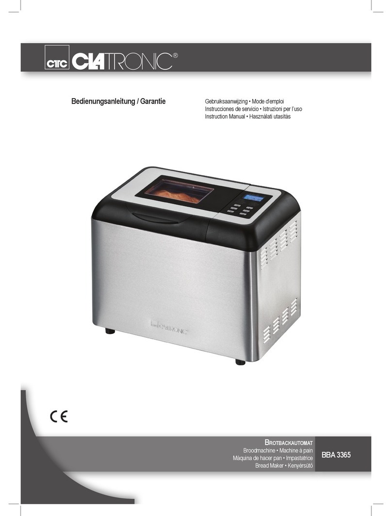 Clatronic BBA 3365 User manual