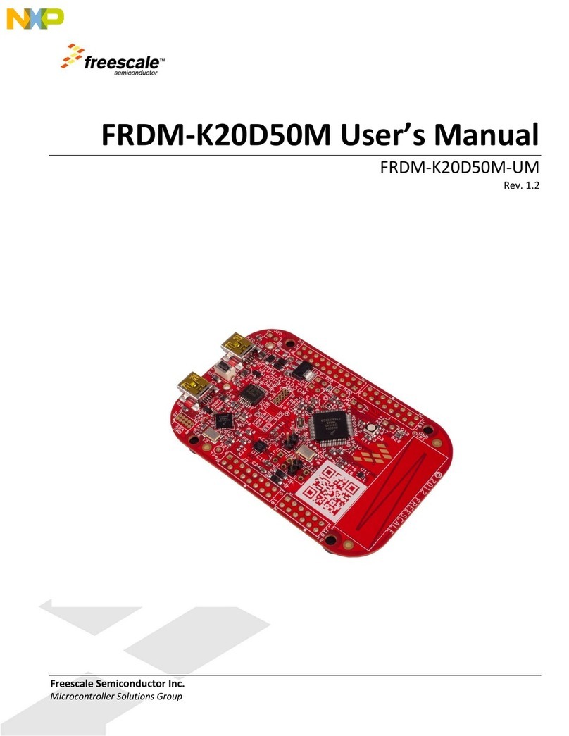 NXP Semiconductors FRDM-K20D50M user manual