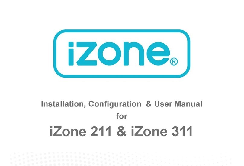 iZone 211 Installation, Configuration & User Manual