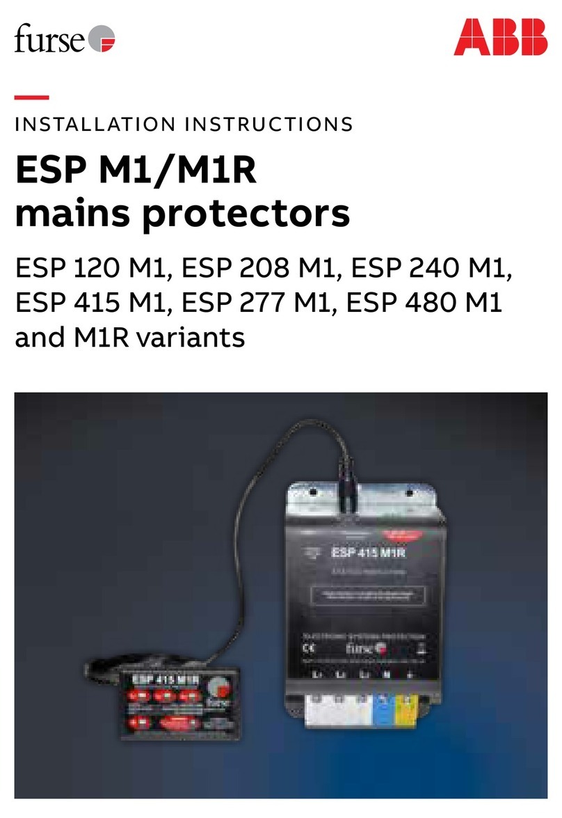 ABB ESP M1R User manual