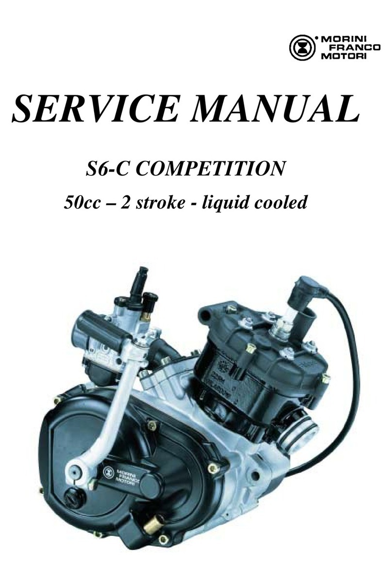 Morini Franco Motori S6-C COMPETITION Service manual