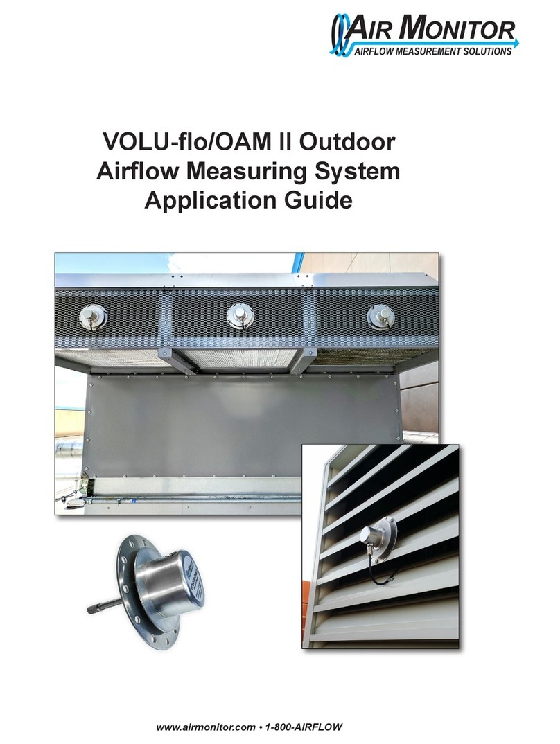Air Monitor VOLU-flo/OAM II Application guide