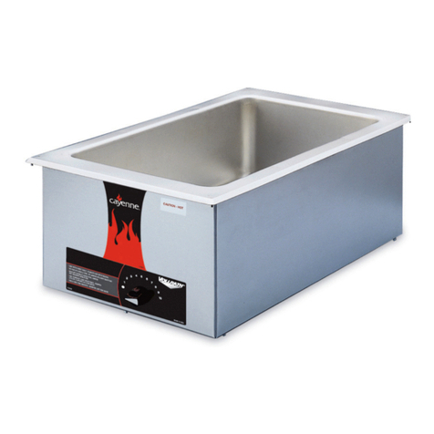 Vollrath CAYENNE 2000 Operator's manual