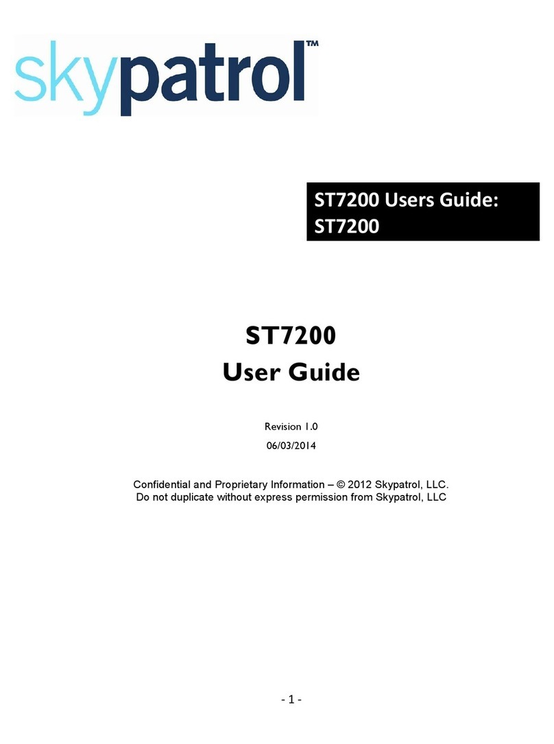 Skypatrol ST7200 user guide