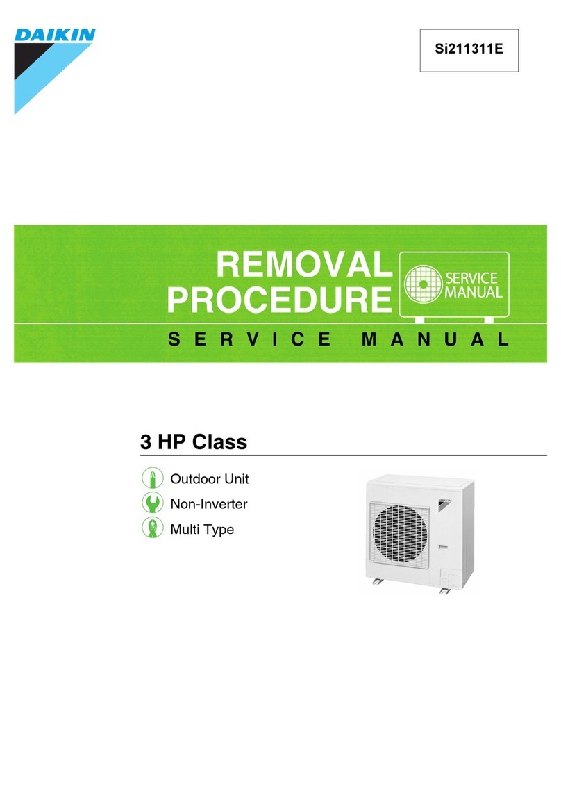 Daikin R71KV1 User manual
