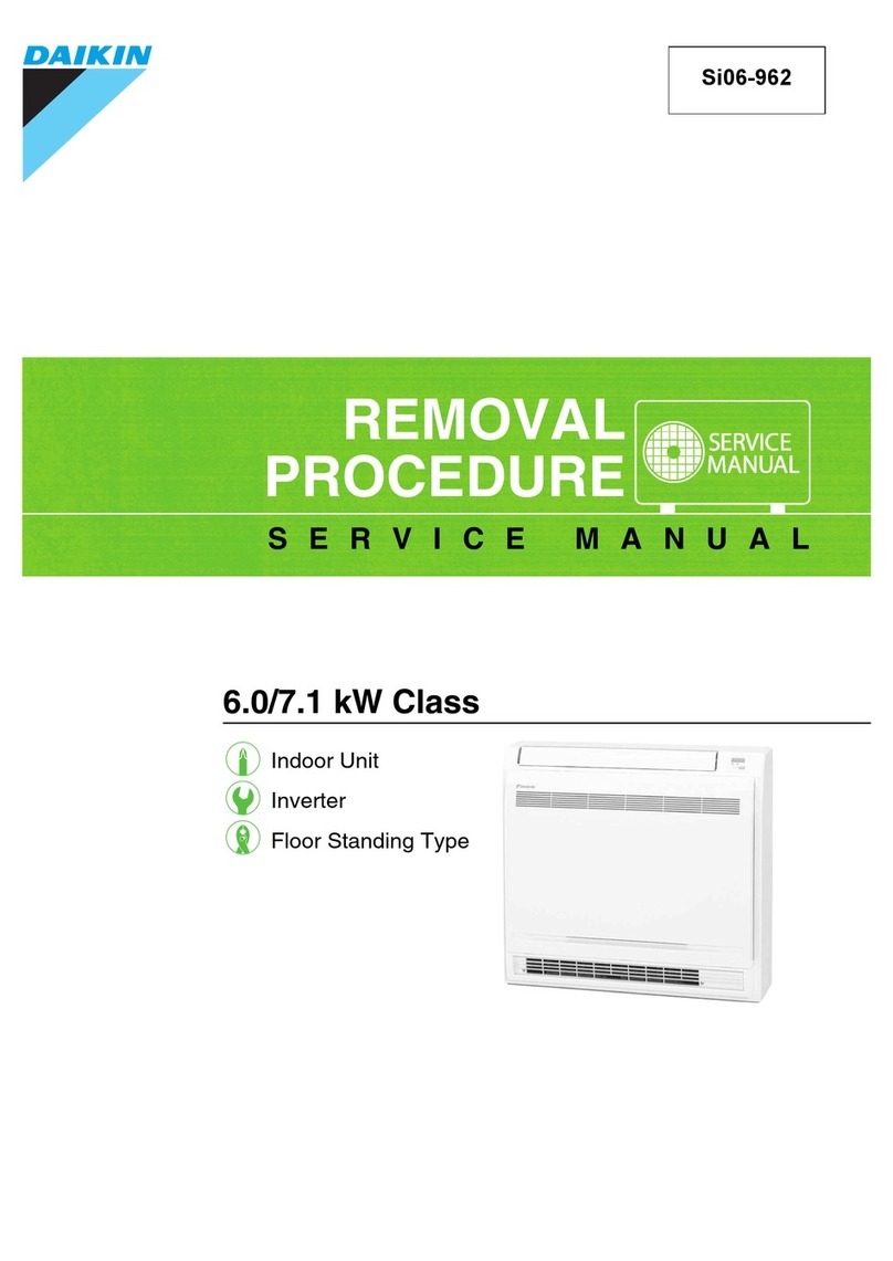 Daikin FVXS71HVMA Service manual