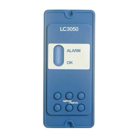 Spirax Sarco LC3050 User manual