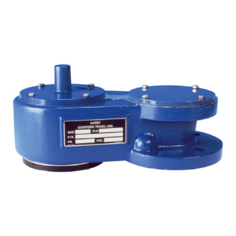 Emerson VAREC Series Operation and maintenance manual