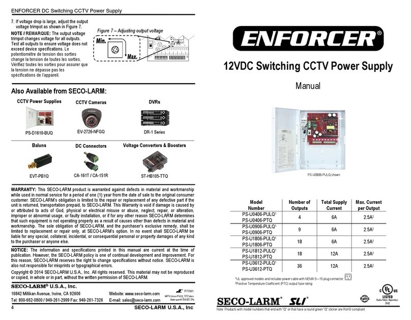 ENFORCER PS-U0406-PULQ manual
