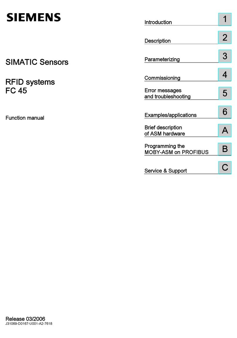 Siemens SIMATIC FC 45 Parts list manual