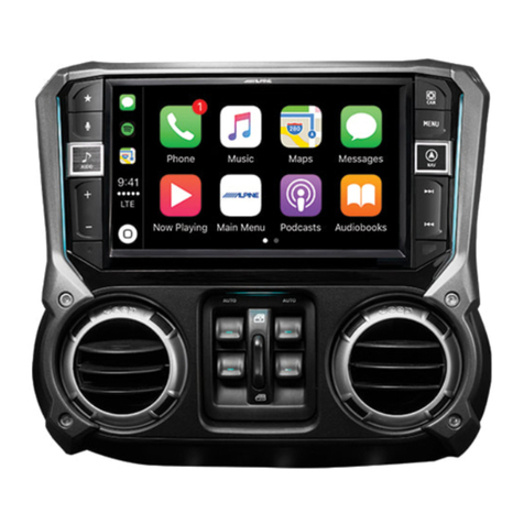 Alpine i209 Quick reference guide
