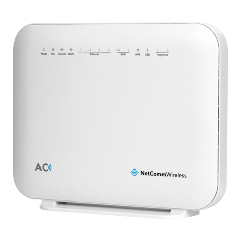NetComm Wireless NF18ACV User manual NetComm Wireless NF18ACV User manual