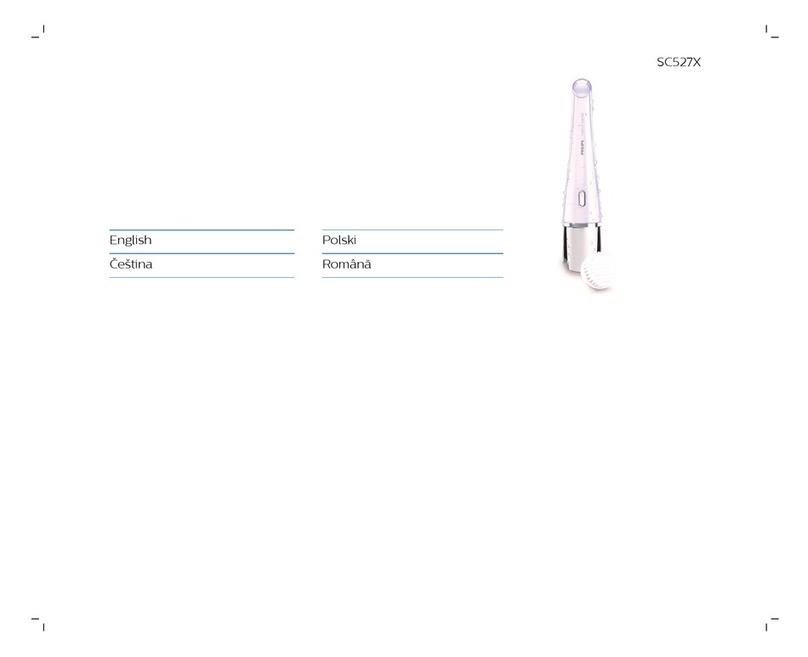 Philips VisaPure Essential SC527 Series User manual