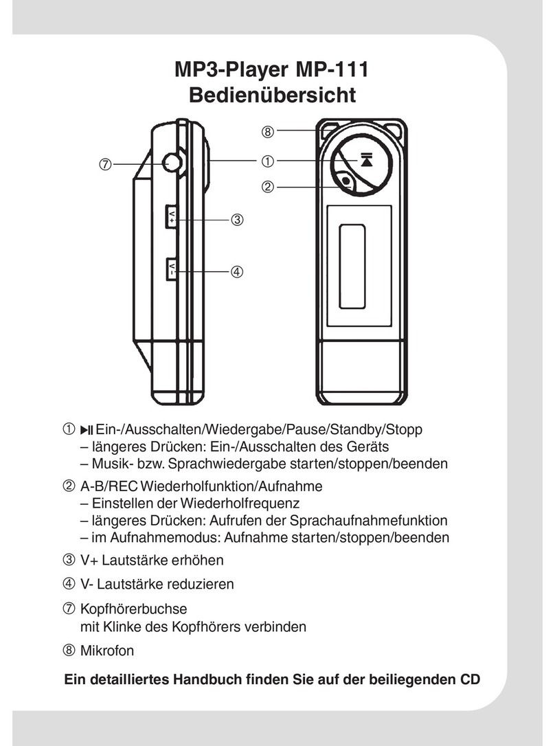 Teac MP-111 User manual