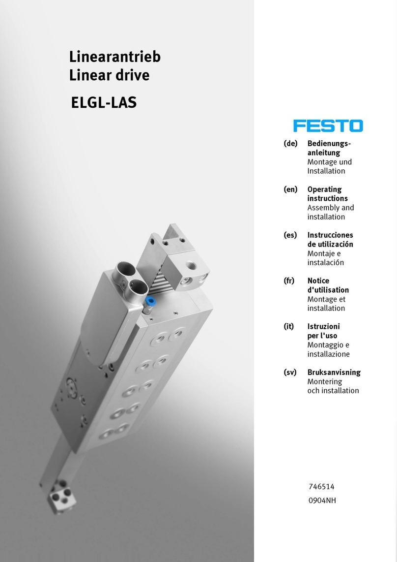 Festo ELGL-LAS operating instructions