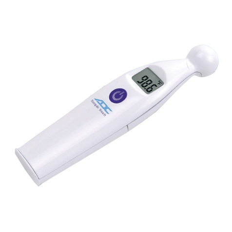 ADC Adtemp 427 Temple Touch Use, care & maintenance