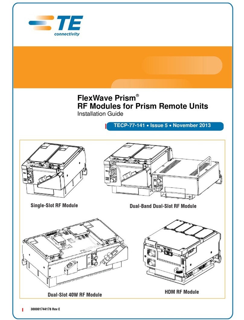 TE Connectivity FlexWave Prism installation guide