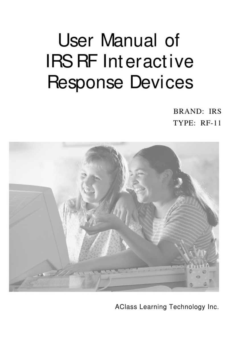 IRS RF-11 user manual