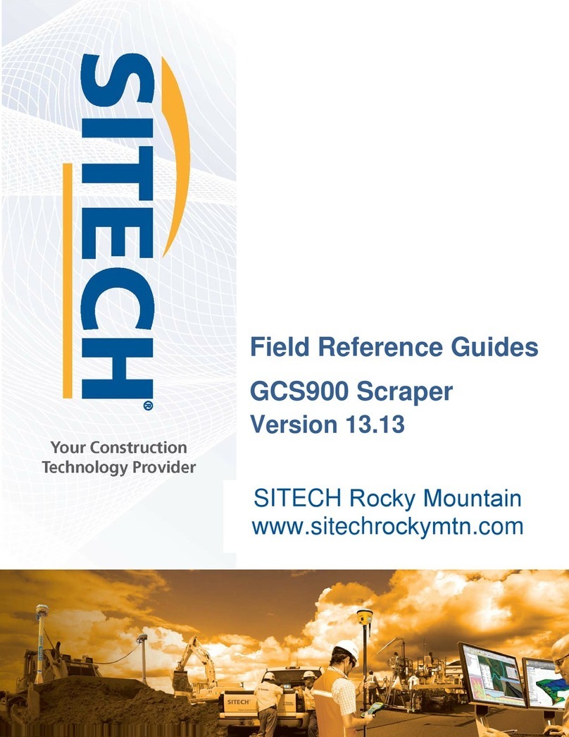 Si Tech GCS900 Field Reference Guides