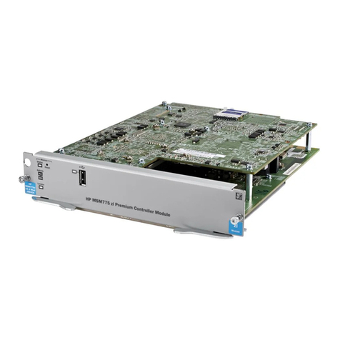 HP MSM775 zl installation guide