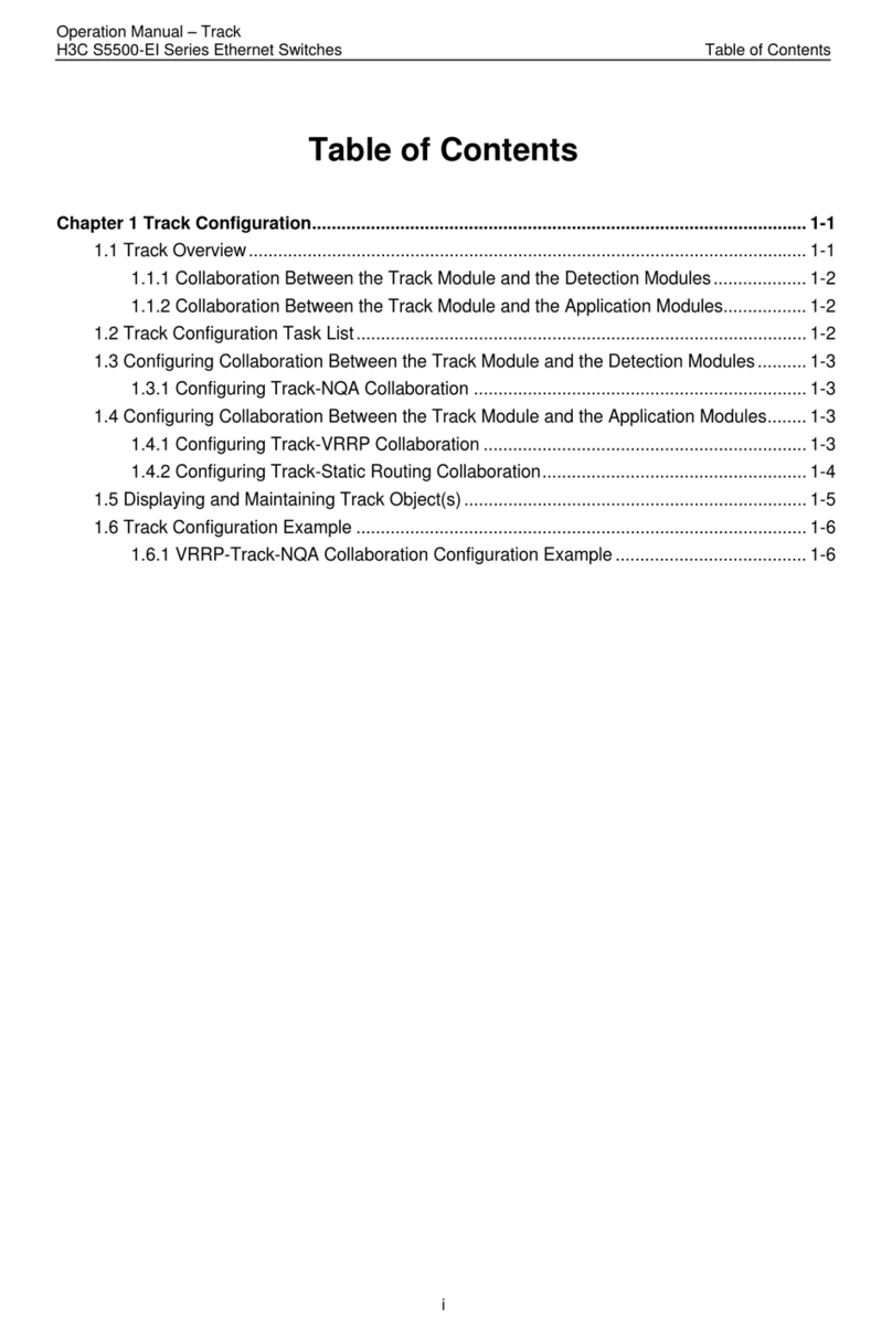H3C S5500-EI series User manual
