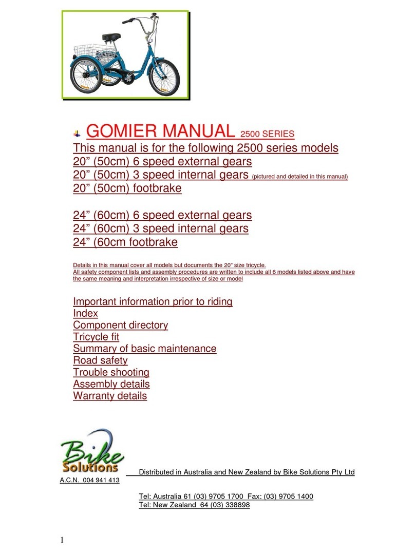 Gomier 2500 Series manual