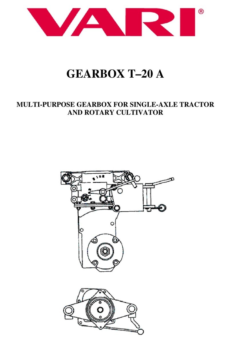 Vari T-20 A User manual