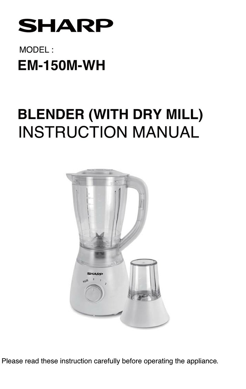 Sharp EM-150M-WH User manual