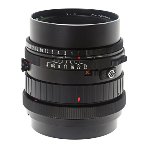 Mamiya Sekor SFC 150mm f/4 User manual
