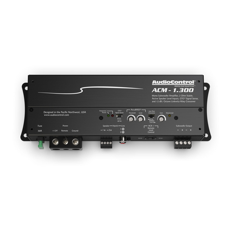 Audio Control ACM-1.300 quick start guide