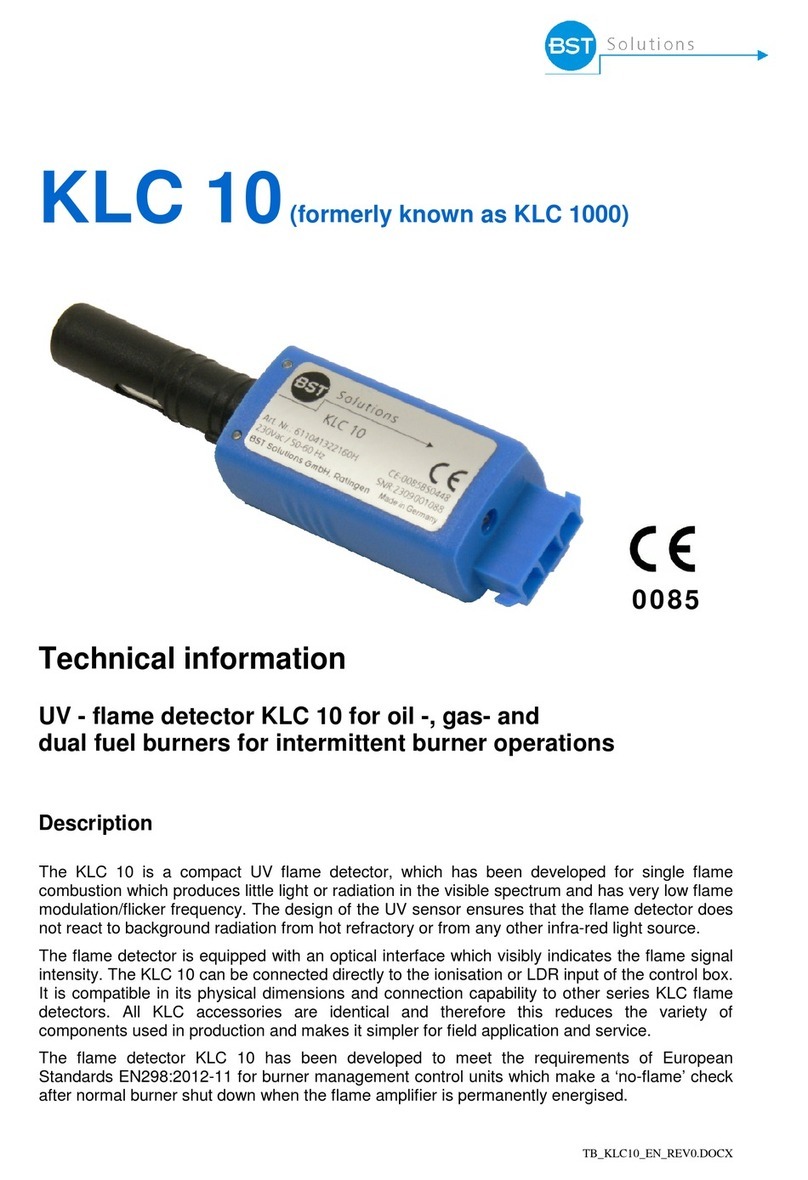 BST KLC 10 technical information