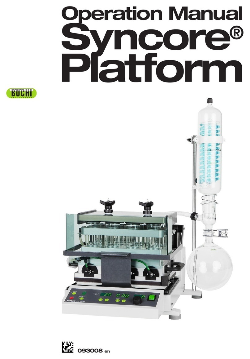 Buchi Syncore Operation manual
