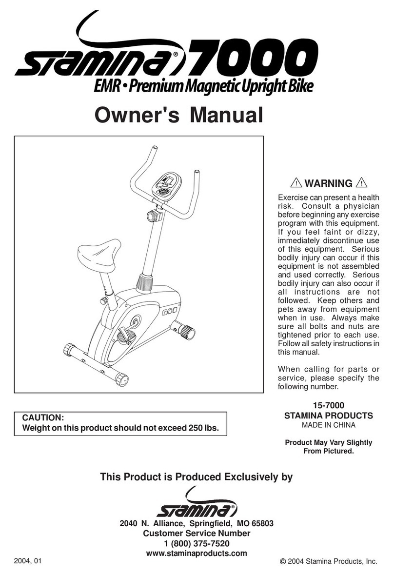 Stamina 7000 EMR User manual