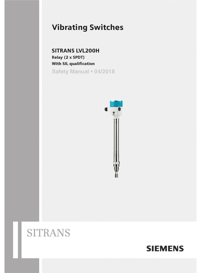 Siemens SITRANS LVL200H User guide