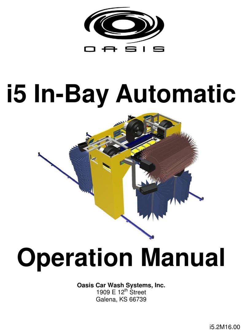 Oasis Baywash i5 Operation manual Oasis Baywash i5 Operation manual