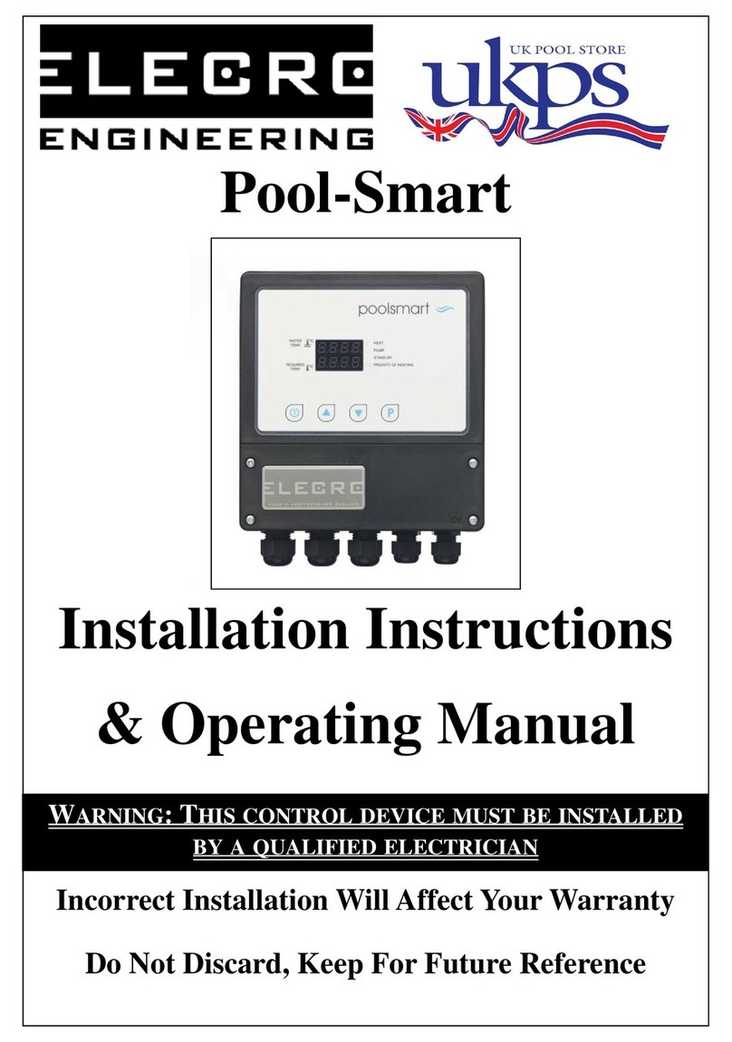 Elecro Engineering Pool-Smart Parts list manual