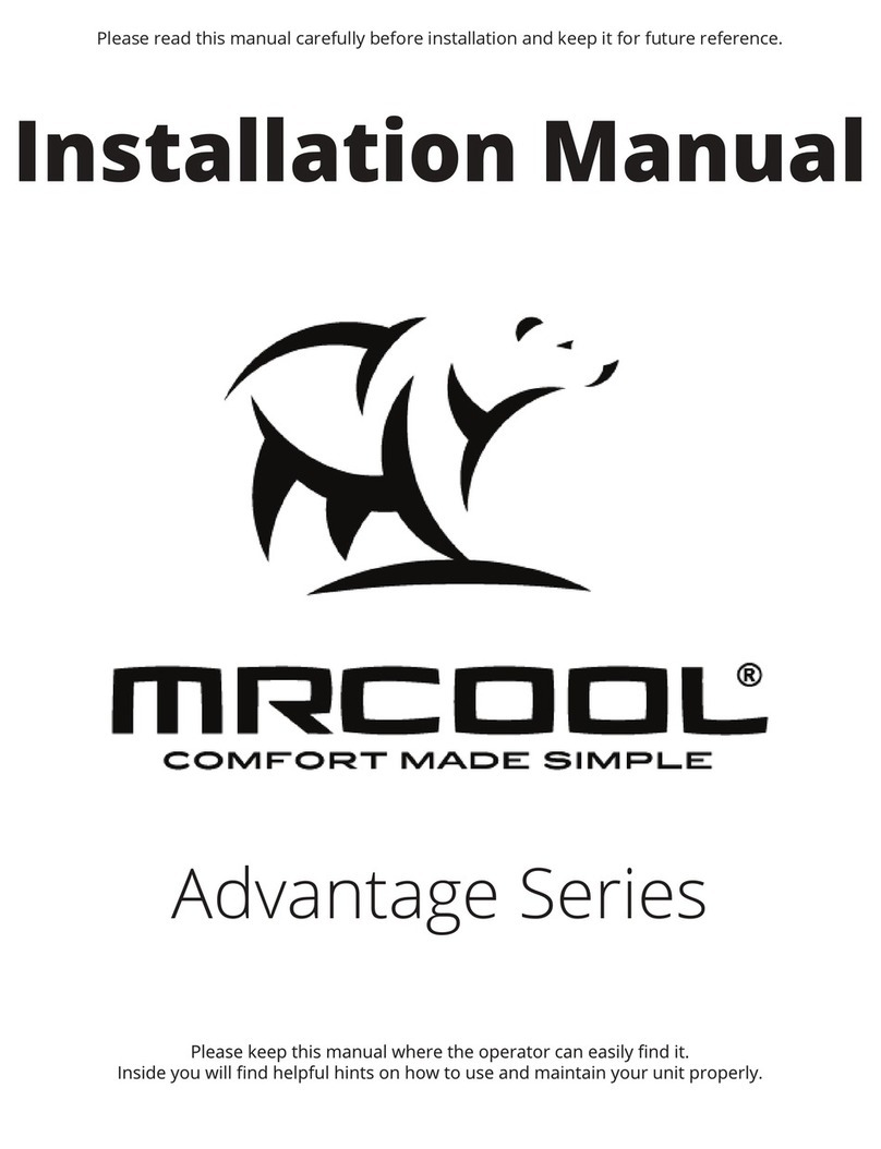 MrCool Advantage Series installation manual