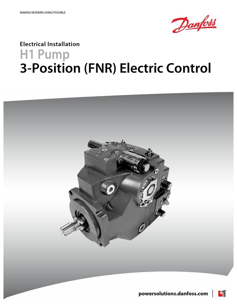 Danfoss H1P Series User manual