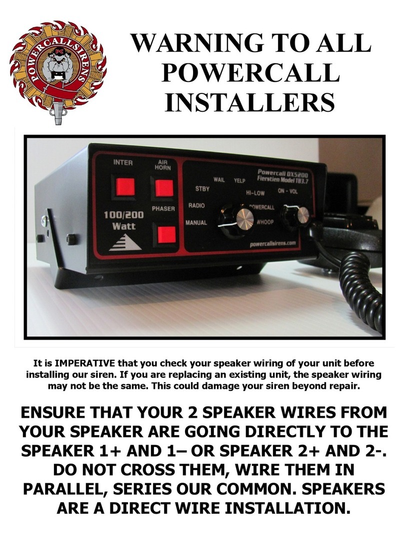 Powercall DX-5200 TB3.7 manual