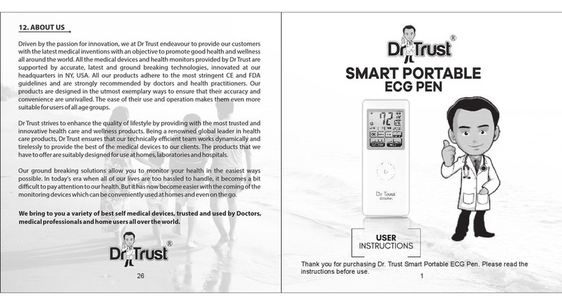 Dr. Trust ECG PEN User instructions Dr. Trust ECG PEN User instructions