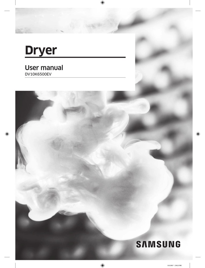 Samsung DV10K6500EV user manual