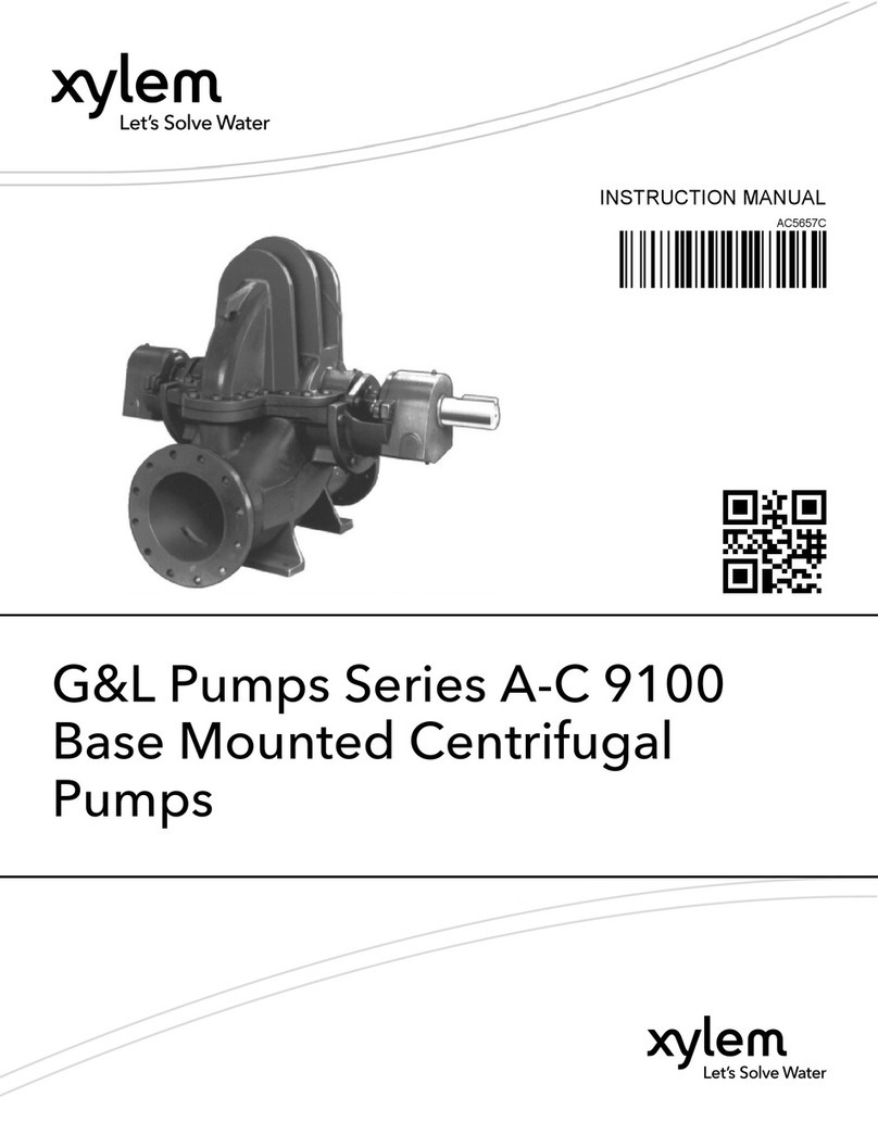 Xylem G&L A-C 9100 Series instruction manual